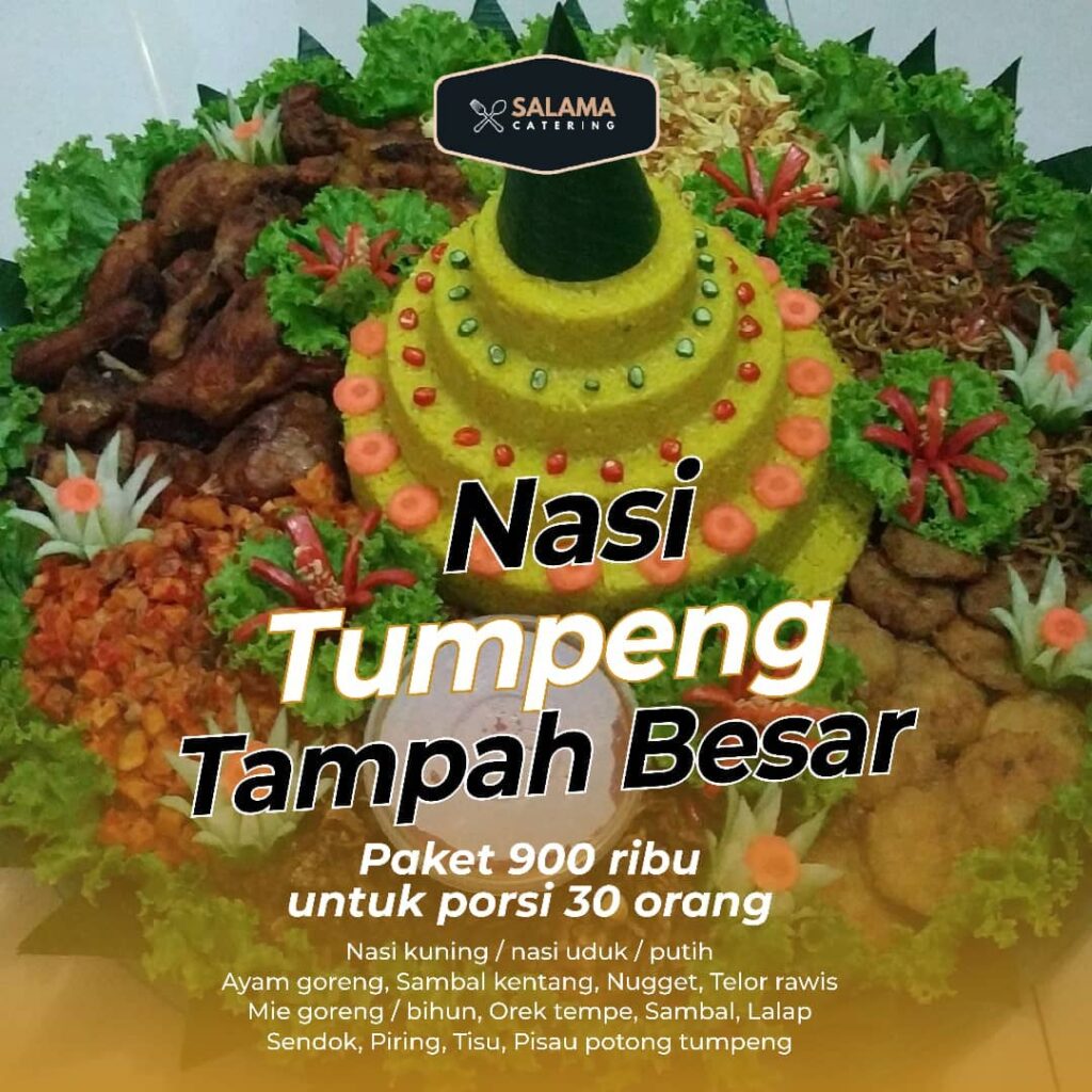 harga nasi tumpeng untuk 30 orang